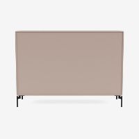 Billede af Montana Mega 201202 Skænk med ben 115,2x38 cm - 137 Mushroom / Black