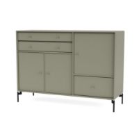 Billede af Montana Mega 201202 Skænk med ben 115,2x38 cm - 144 Fennel / Black