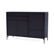 Billede af Montana Mega 201202 Skænk med ben 115,2x38 cm - 147 Shadow / Black