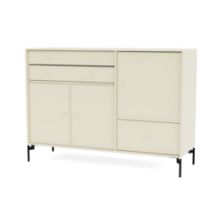 Billede af Montana Mega 201202 Skænk med ben 115,2x38 cm - 150 Vanilla / Black