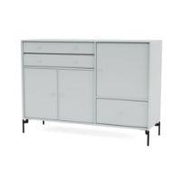 Billede af Montana Mega 201202 Skænk med ben 115,2x38 cm - 156 Oyster / Black