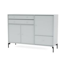 Billede af Montana Mega 201202 Skænk med ben 115,2x38 cm - 156 Oyster / Black