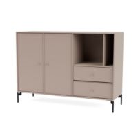 Billede af Montana Mega 201203 Skænk med ben 115,2x38 cm - 137 Mushroom / Black