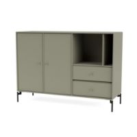 Billede af Montana Mega 201203 Skænk med ben 115,2x38 cm - 144 Fennel / Black