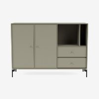 Billede af Montana Mega 201203 Skænk med ben 115,2x38 cm - 144 Fennel / Black