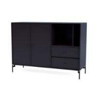 Billede af Montana Mega 201203 Skænk med ben 115,2x38 cm - 147 Shadow / Black