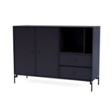 Billede af Montana Mega 201203 Skænk med ben 115,2x38 cm - 147 Shadow / Black