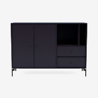 Billede af Montana Mega 201203 Skænk med ben 115,2x38 cm - 147 Shadow / Black