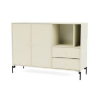 Billede af Montana Mega 201203 Skænk med ben 115,2x38 cm - 150 Vanilla / Black