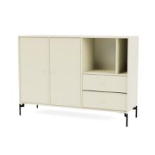 Billede af Montana Mega 201203 Skænk med ben 115,2x38 cm - 150 Vanilla / Black