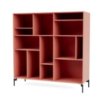 Billede af Montana Mega 201801 Skænk med ben 115,2x38 cm - 151 Rhubarb / Black