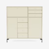 Billede af Montana Mega 201802 Skænk med ben 115,2x38 cm - 150 Vanilla / Black