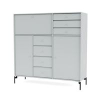 Billede af Montana Mega 201802 Skænk med ben 115,2x38 cm - 156 Oyster / Black