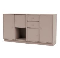 Billede af Montana Selection Couple Skænk med sokkel 7 cm 139,2x69,6x38 cm - 137 Mushroom