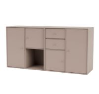 Billede af Montana Selection Couple Skænk med ophængsbeslag 139,2x69,6x38 cm - 137 Mushroom