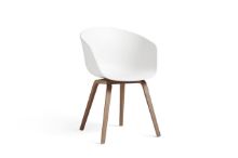 Billede af HAY AAC 22 About A Chair SH: 46 cm - Lacquered Walnut/White