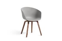 Billede af HAY AAC 22 About A Chair SH: 46 cm - Lacquered Walnut/Concrete Grey