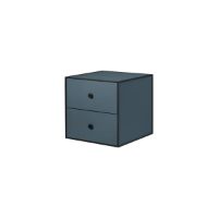 Billede af Audo Copenhagen Frame 35 35x35 cm inkl. 2 Skuffer - Fjord