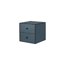 Billede af Audo Copenhagen Frame 35 35x35 cm inkl. 2 Skuffer - Fjord