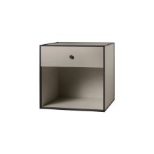 Billede af Audo Copenhagen Frame 49 49x49 cm inkl. 1 Skuffe - Sand