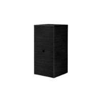 Billede af Audo Copenhagen Frame 70 70x35 cm inkl. Låge og 2 Hylder - Sortbejdset Ask