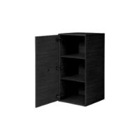 Billede af Audo Copenhagen Frame 70 70x35 cm inkl. Låge og 2 Hylder - Sortbejdset Ask