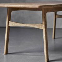 Billede af Duus & Møller Spring Sofabord L: 120 cm - Massiv eg