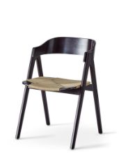 Billede af Findahl by Hammel METTE Spisebordsstol SH: 45 cm - Sortlakeret Bøg/Natur