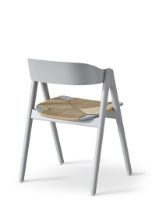Billede af Findahl by Hammel METTE Spisebordsstol SH: 45 cm - Lysegrålakeret Bøg/Natur