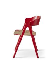 Billede af Findahl by Hammel METTE Spisebordsstol SH: 45 cm - Rødlakeret Bøg/Natur