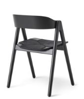 Billede af Findahl by Hammel METTE Spisebordsstol SH: 45 cm - Sortlakeret Bøg/Sort