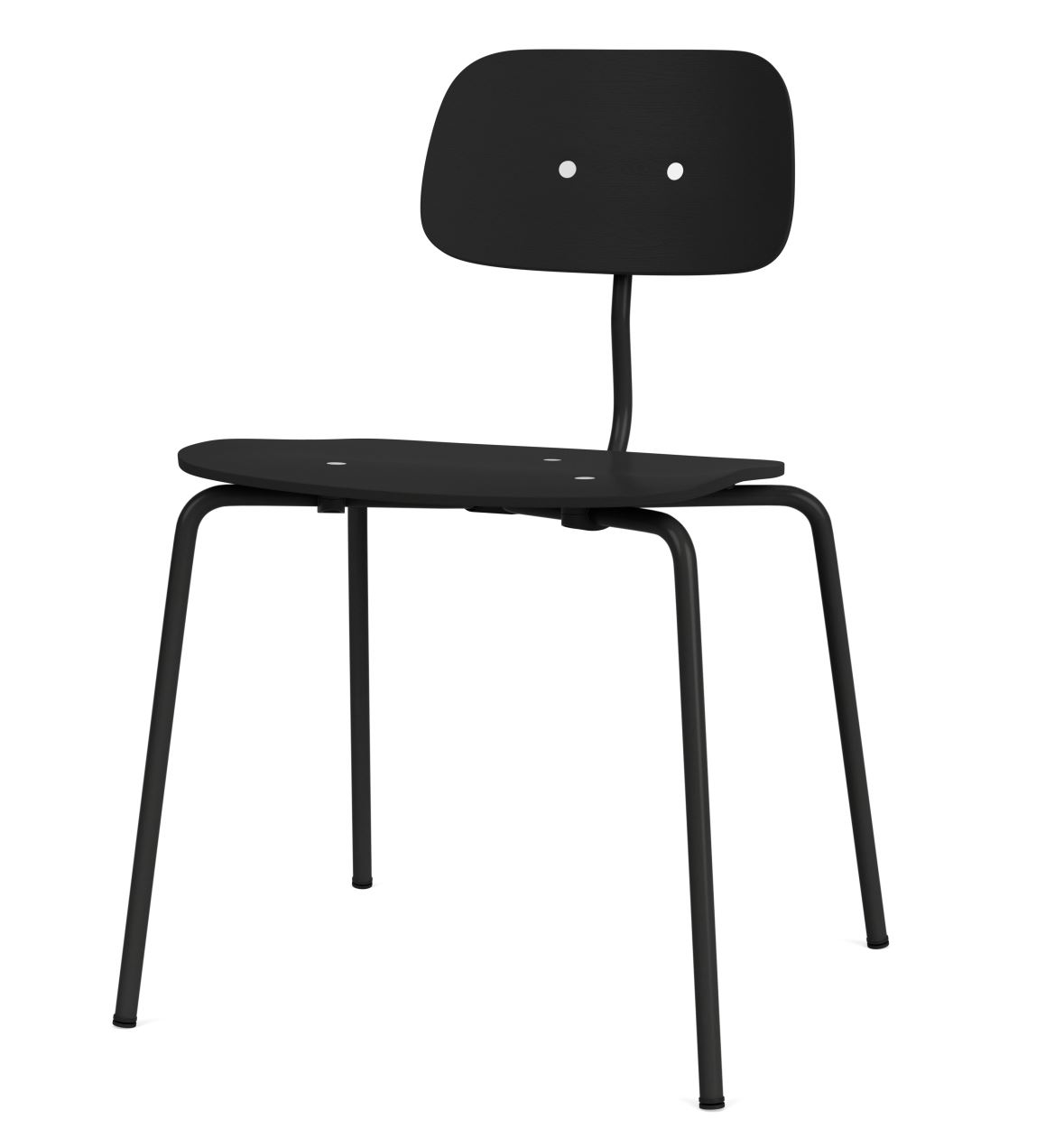 Billede af Montana Kevi 2060 Spisebordstol SH: 47 cm - Black