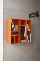 Billede af Montana Selection Compile Reol med ben 69,6x69,6x30 cm - 04 Anthracite / Chrome