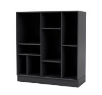 Billede af Montana Selection Compile Reol med sokkel 7 cm 69,6x69,6x30 cm - 04 Anthracite