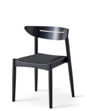 Billede af Findahl by Hammel JAKOB Spisebordsstol SH: 46 cm - Sortlakeret Eg/Corsica10