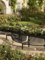 Billede af HAY Palissade Park Dining Bench In-Out Starter Set/Set Of 2 L: 283 cm - Anthracite 