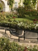 Billede af HAY Palissade Park Dining Bench In-Out Starter Set/Set Of 2 L: 283 cm - Sky Grey 