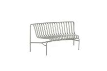 Billede af HAY Palissade Park Dining Bench In / Add On / 1 pcs. L: 159 cm - Sky Grey  