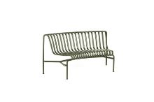 Billede af HAY Palissade Park Dining Bench In / Add On / 1 pcs. L: 159 cm - Olive  