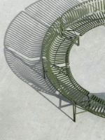 Billede af HAY Palissade Park Dining Bench In / Add On / 1 pcs. L: 159 cm - Olive  