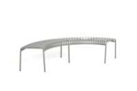 Billede af HAY Palissade Park Bench Incl. Middle Leg L: 218 cm - Sky Grey 