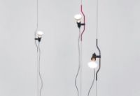 Billede af FLOS Parentesi D Pendel med dæmper L: 4 m - Rød