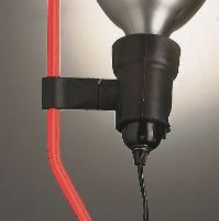 Billede af FLOS Parentesi D Pendel med dæmper L: 4 m - Rød