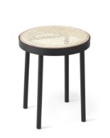 Billede af Warm Nordic Be My Guest Skammel H: 46 cm - Black Noir/French Cane