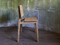 Billede af Duus & Møller Hippo Spisebordsstol SH: 45 cm - Massiv eg 