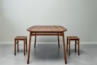 Billede af Duus & Møller Noréll Spisebord 160x88 cm - Massiv valnød