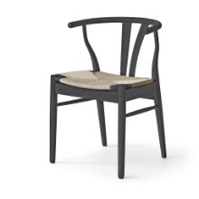 Billede af Findahl by Hammel FREJA Spisebordsstol SH: 46 cm - Sortlakeret Bøg/Natur