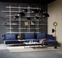 Billede af HANDVÄRK FURNITURE Phantom Shelving System Small H: 104 cm - Sort