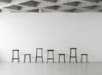 Billede af Normann Copenhagen Circa Barstol Polstret H: 75 cm - Ultra Læder Brandy 41574