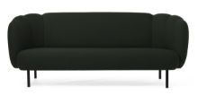 Billede af Warm Nordic Cape 3 Seater W Stitches Sofa L: 200 cm - Forest Green